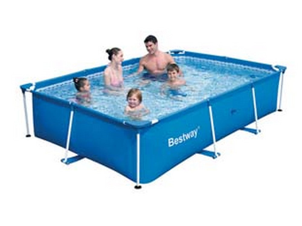 piscina steel pro rettangolare telaio portante cm.259x170x61h. - kg.14,4 - lt.2.300 (art.56403) fer245555