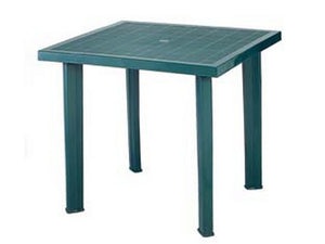 tavolo da giardino "fiocco" verde cm.80x75x72h. - cm.80x75x72h. - peso kg.6,2 fer246873