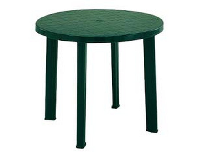 tavolo da giardino "tondo" verde cm.90x72h. - ? cm.90x72h. - peso kg.6,3 fer246880