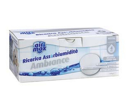 6pz airmax assorbiumidita' ricariche tab neutre - 4 ricariche 450 gr. ciascuna  fer256445