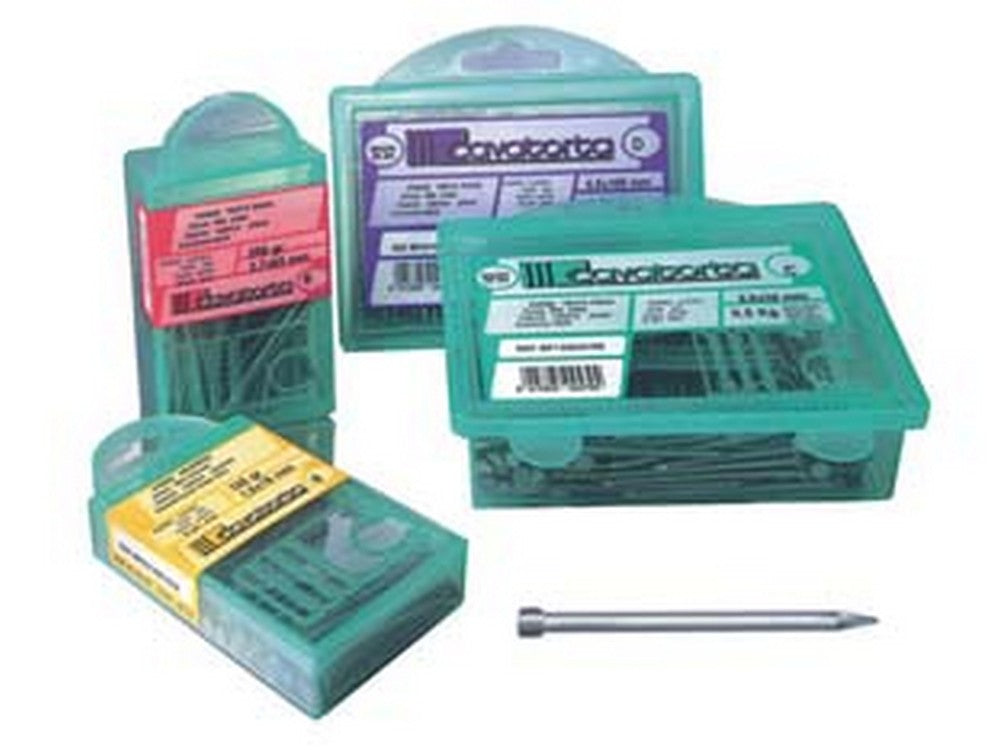 1blister chiodi acciaio testa gruppino bricoline - ? mm. 1,5 - 25 gr.1000 fer263405