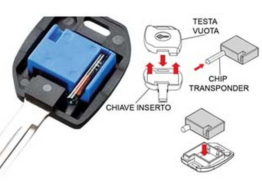 testa elettronica per chiavi auto mh-ta - mh-ta fer275422