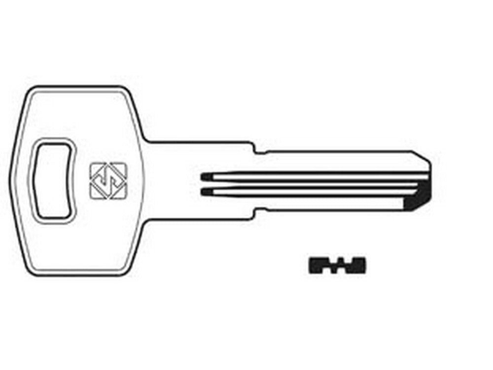 5pz chiavi punzonate per cilindri fiam 5 spine fi3r - fi3r cod:ferx.fer275798