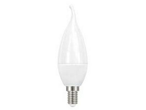 10pz lampada led colpo di vento onda e14 - 6w - 3000?k calda - 470 lm - 37x138h fer280037