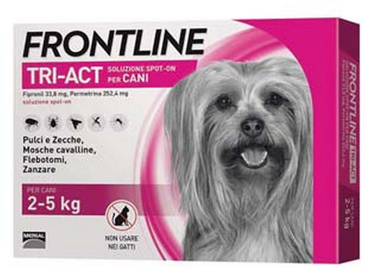  tri-act spot-on per cani "xs" - in confezione da 6 pipette fer438186