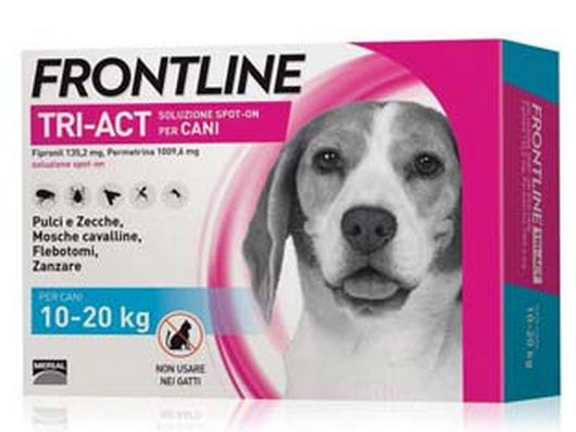  tri-act spot-on per cani "m" - in confezione da 3 pipette cod:ferx.fer280846