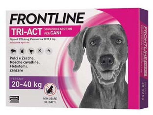  tri-act spot-on per cani "l" - in confezione da 3 pipette cod:ferx.fer280853