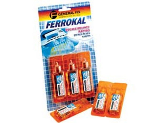 12pz decalcificante ferrokal per ferro da stiro - 3 fiale monodosi per 20 ml fer282659