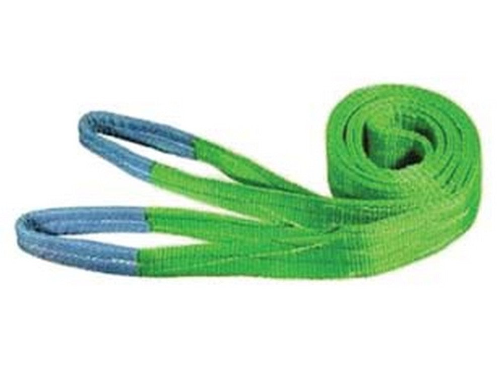 Cinghia Di Sollevamento Con Fascia A Doppiù Strato Mm.75 - Mt.3 X Mm75H. - Portatakg.2000 Colore Verde Cod:Ferx.Fer286695