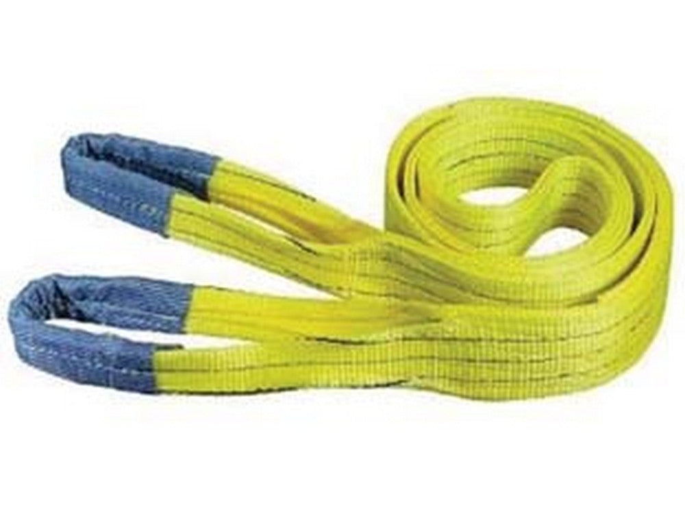 Cinghia Di Sollevamento Con Fascia A Doppiù Strato Mm.100 - Mt.2 X Mm100H. - Portatakg.3000 Colore Giallo Cod:Ferx.Fer286725