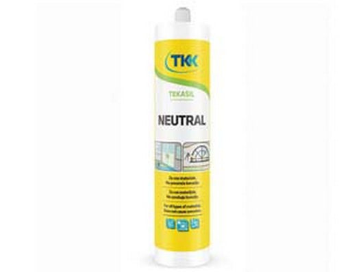 2pz silicone neutro tekasil neutral - ml.310 testa di moro ral8017 cod:ferx.fer290616