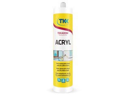 6pz silicone acrilico tekadom acryl - ml.310 grigio fer290654