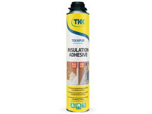 schiuma poliuretanica tekapur insulation adhesive - ml.800 applicazione con - arancio fer290869