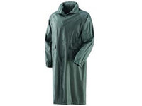 impermeabile cappotto in nylon spalmato in pvc verde - tg.xl fer293013