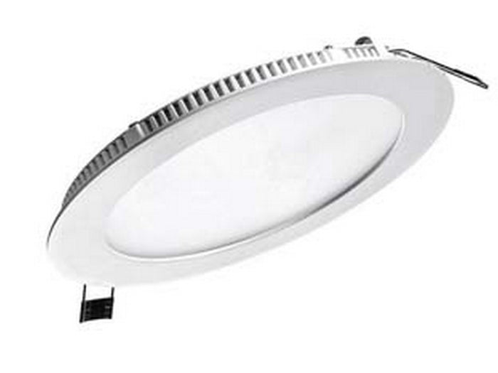 pannello led tondo ultra slim da incasso - 12w - ip20 - ? mm.170 - 810 lm fer303149