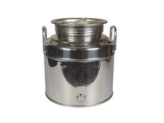 fusto inox per olio graffato lt.15 fer312646