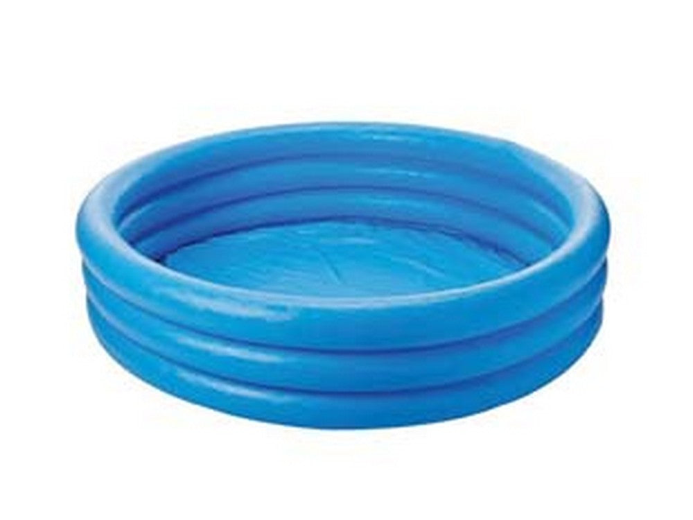 piscina rotonda "crystal blu" 3 anelli +2 anni - cm.114x25h. - peso kg.0,86 (59416) fer313490