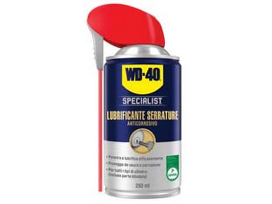 12pz wd-40 specialist spray lubrificante serrature anticorrosivo - ml.250 spray fer315777