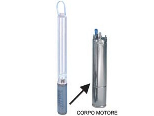 corpo motore per elettropompa sommersa 4" monof. "4os07m235/c" kw 0,75 fer434270