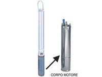 corpo motore per elettropompa sommersa 4" trifase "4os07t405/c" kw 0,75 cod:ferx.fer434287