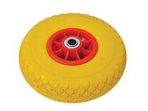 Ruota Per Carrello Pu piùna Mm.260 Cerchio Plastica Mm.260X85 Foro Mm.20 Cod:Ferx.Fer318556