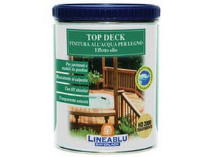 finitura all'acqua effetto olio per legno top deck - hd 2000 trasparente ml.750 fer318952