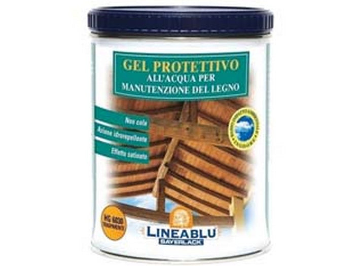  protettivo all'acqua per manutenzione del legno - hg 6034 noce ml.750 fer318990