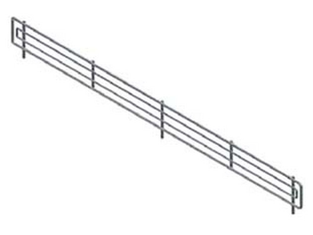 frontalino in filo cromato - mm.1330 l.x80 h. fer320399