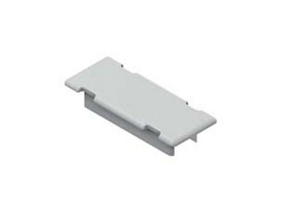 tappo sporgente di blocco per coperture in plastica grigio - mm.38x80 fer320863