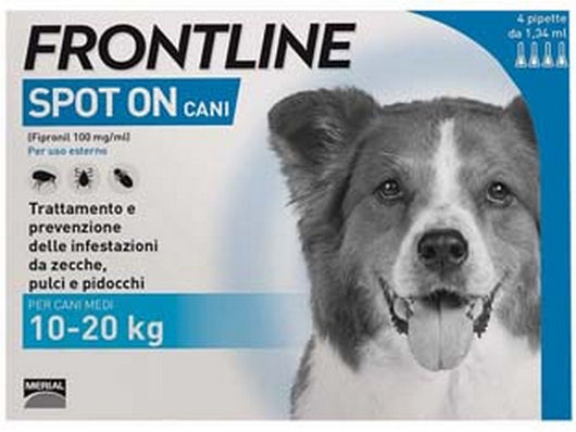  spot-on per cani medi - in confezione da 4 pipette cod:ferx.fer323192