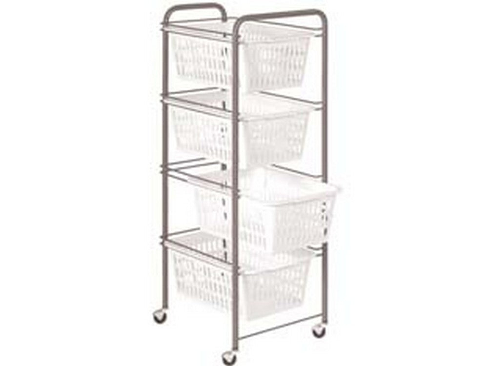 carrello siena 4 piani - cm.32x38x86h. fer323857