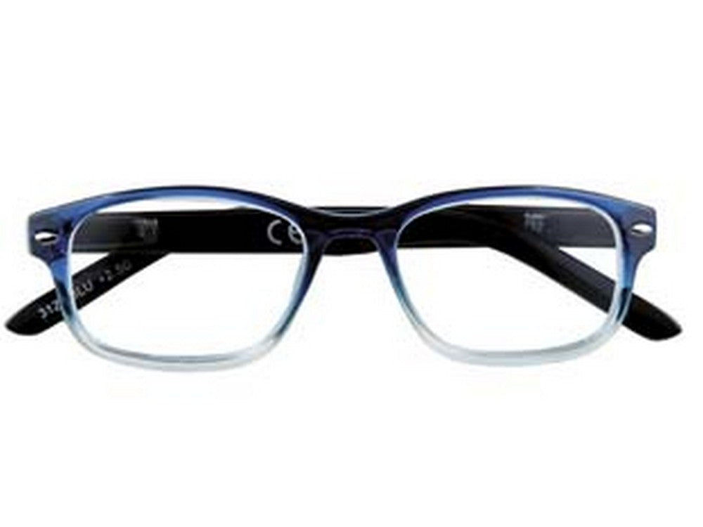 occhiale lettura montatura policarbonato blu sfumato b1 - diottrie +3,5 - 31z-b1-blu350 cod:ferx.fer341028