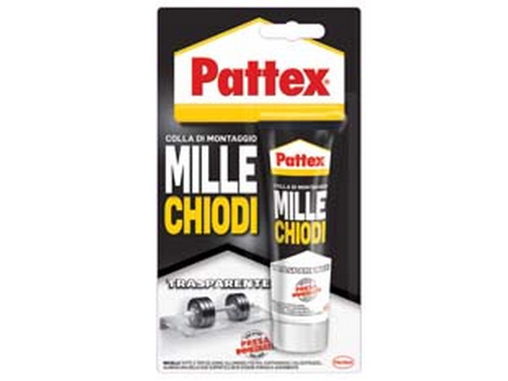 4blister pattex millechiodi trasparente - gr.40 fer328524