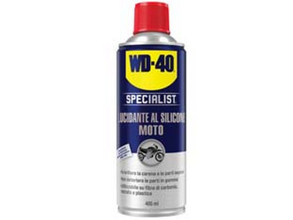 wd-40 specialist moto spray lucidante al silicone - ml.400 spray fer332200