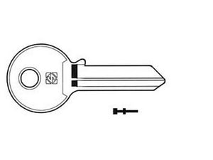 20pz chiavi per cilindri securemme 5 spine grandi scm4 - scm4  fer334211