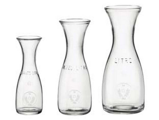 6pz caraffa "misura" - lt.1 - altezza mm.262 fer335379