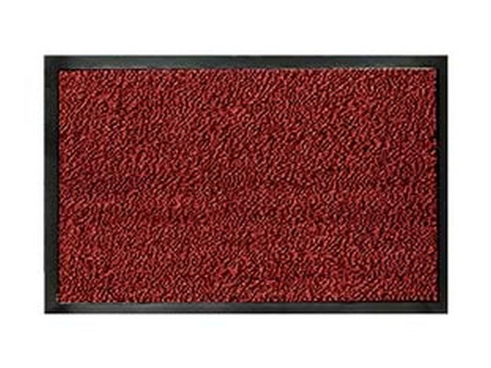 zerbino mangiasporco rosso spessore mm.9 - cm.60x90 fer336291