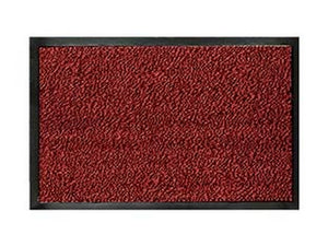 zerbino mangiasporco rosso spessore mm.9 - cm.40x60 fer336239