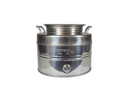 fusto inox per olio graffato lt.10 fer336741