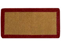 zerbino imperiale a fascia rosso spessore mm.38 - cm.45x90, spessore mm.38 fer337373