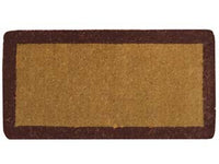 zerbino imperiale a fascia marrone spessore mm.38 - cm.45x90, spessore mm.38 fer337434