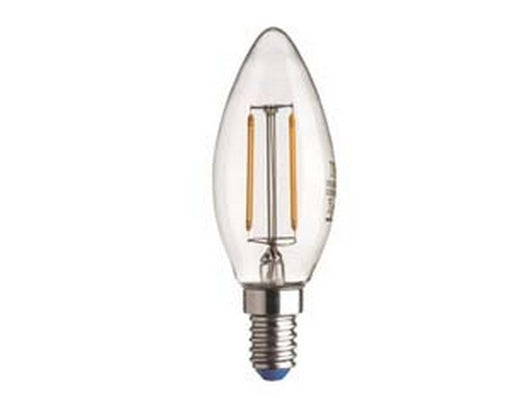 2blister lampada filo led oliva stick e14 - 2.5w - 4000?k naturale - 250 lm - 35x97h fer338394