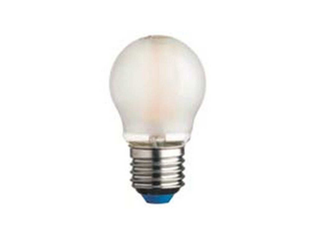 5blister lampada filo led sfera stick satinata e27 - 4.5w - 2700?k calda - 470 lm - 45x78h fer338462