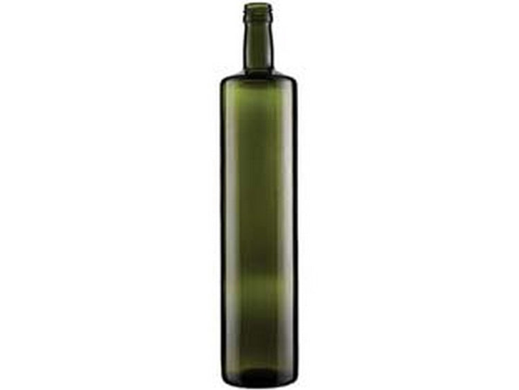 30pz bottiglia dorica cilindrica per olio verde - capacit? lt.0,50 - tappo 31,5 cod:ferx.fer341318