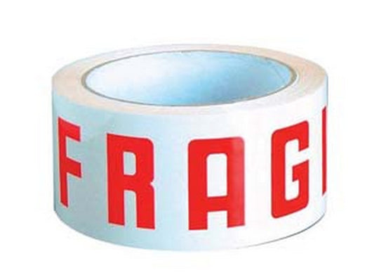 6pz nastro imballo silenzioso "fragile" - mt.66 x mm.50h.  cod:ferx.fer343183