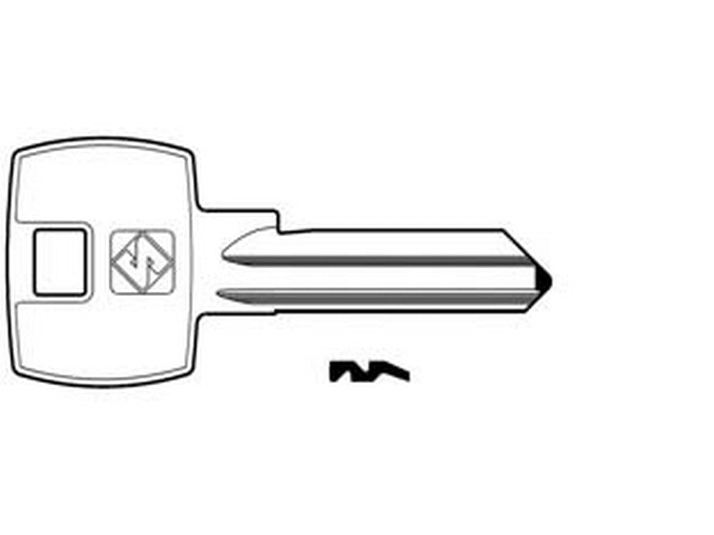 10pz chiavi per cilindri corbin 5 spine grandi cb30 - cb30 dx cod:ferx.fer347662