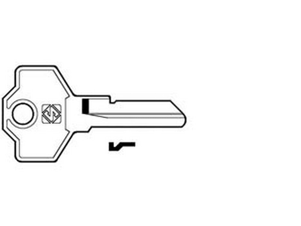 10pz chiavi per cilindri giussani 5 spine piccole gs1 - gs1 dx fer347761