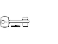 5pz chiavi doppia mappa corbin 5cb1 - 5cb1 fer348096