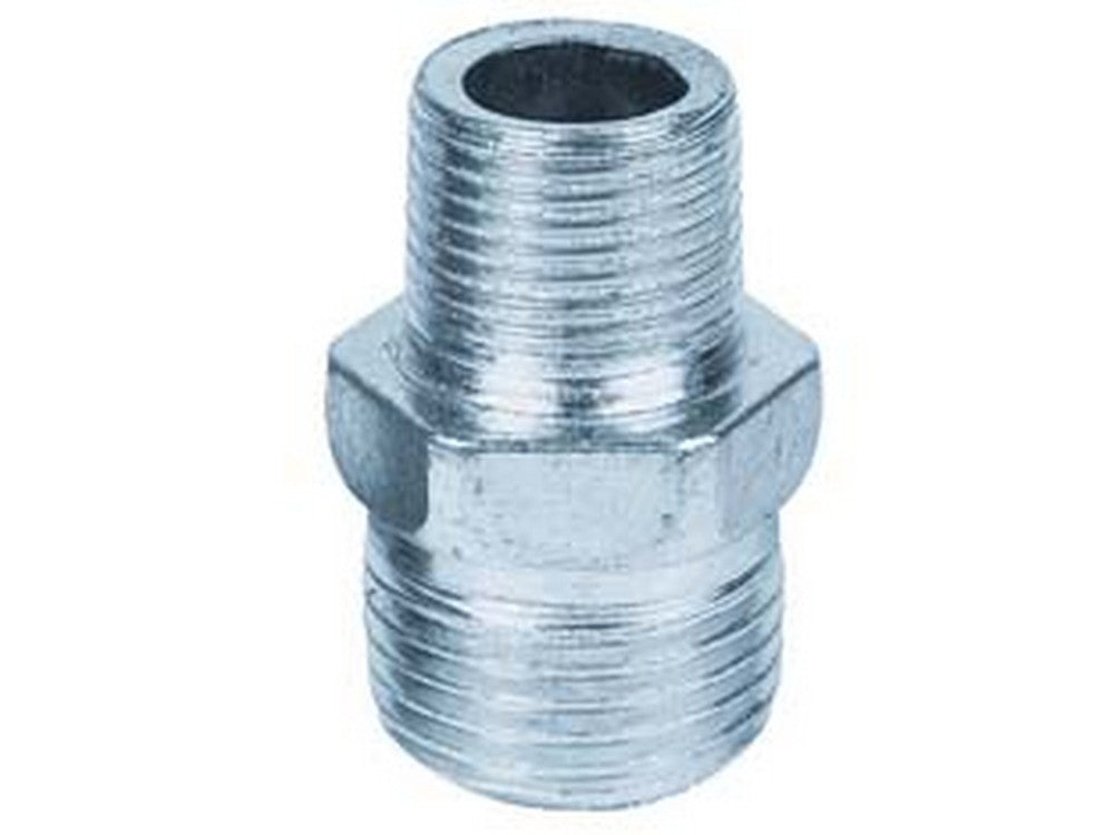 5pz niples ridotto esagonale maschio in ghisa zincata - m 1 1/4" m 1" fer350679