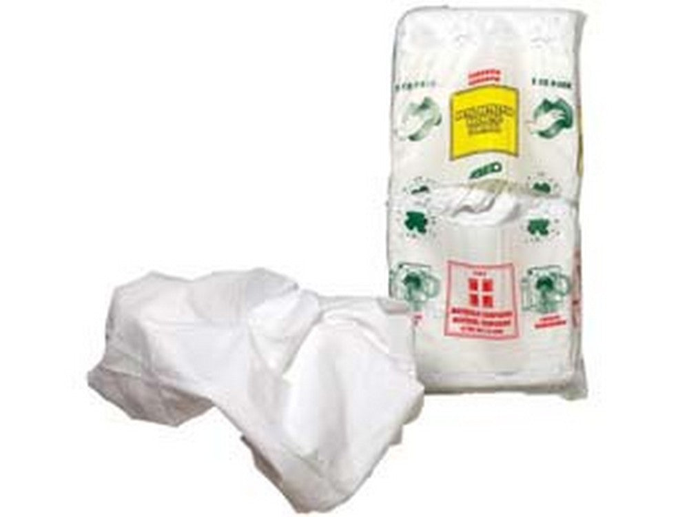 10kg pezzame bianco di camiceria di cotone conf. kg.2 fer352246